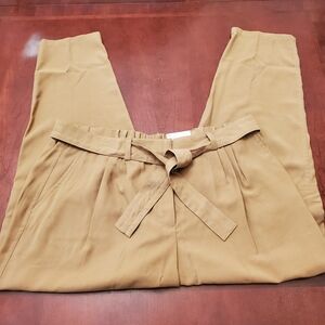 NWT Nine West Tan Wide Leg Pants